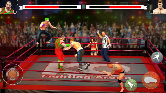 اسکرین شات بازی Beat Em Up Wrestling Game 1