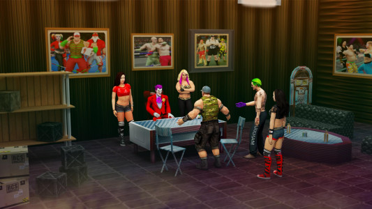 اسکرین شات بازی Beat Em Up Wrestling Game 3