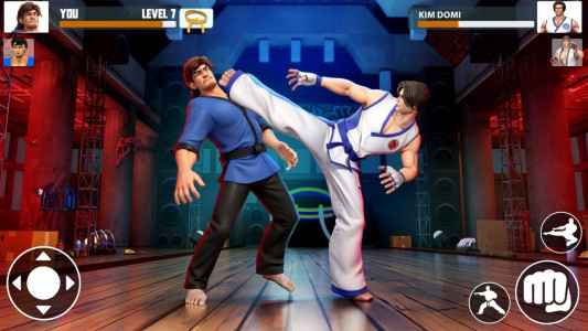 اسکرین شات بازی Karate Fighter: Fighting Games 2