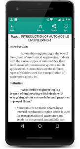 اسکرین شات برنامه Automobile Engineering 3