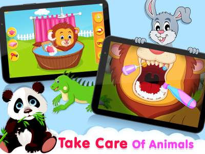 اسکرین شات برنامه ABC Animal Games - Kids Games 2