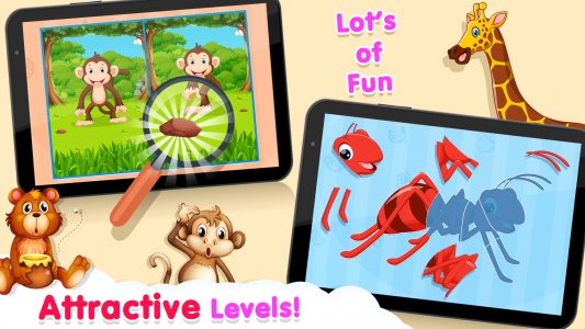 اسکرین شات برنامه ABC Animal Games - Kids Games 4