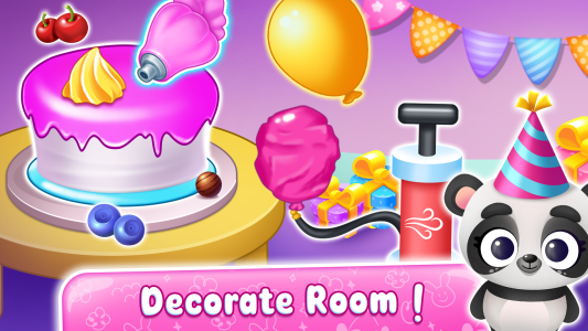 اسکرین شات 3 بازی Birthday Party & Cake Game