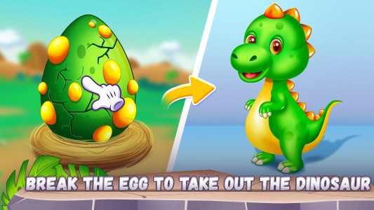 اسکرین شات 3 بازی Dino World - Dino Care Games