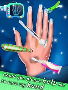 اسکرین شات بازی Hand Skin Doctor Game 2