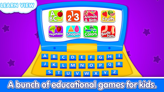 اسکرین شات 2 بازی Kids Computer - Learn And Play