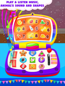 اسکرین شات بازی Kids Toy Computer Game 1