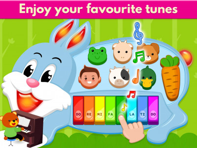 اسکرین شات بازی Musical Toy Piano For Kids 4