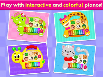 اسکرین شات بازی Musical Toy Piano For Kids 2