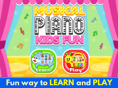 اسکرین شات بازی Musical Toy Piano For Kids 1