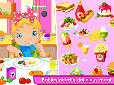 اسکرین شات بازی Nursery Baby Care - Taking Care of Baby Game 6