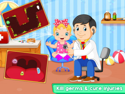 اسکرین شات بازی Nursery Baby Care - Taking Care of Baby Game 8