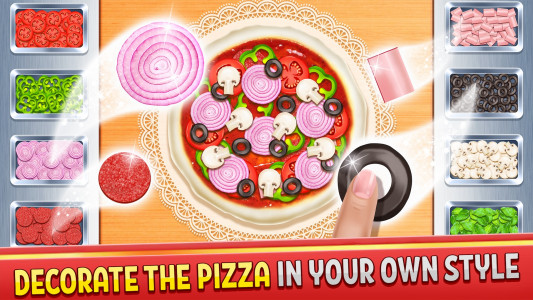 اسکرین شات 4 بازی Pizza Maker Cooking Fun Game