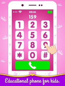 اسکرین شات 1 بازی Princess Baby Phone