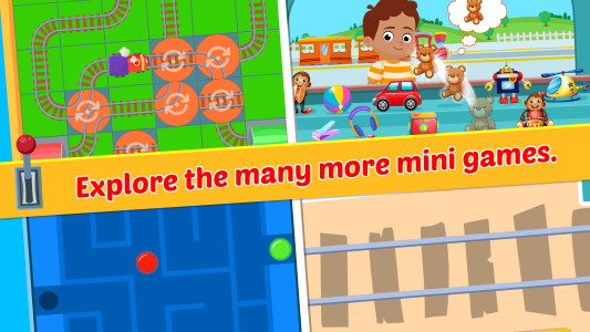 اسکرین شات 3 بازی Train Game For Kids