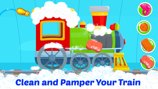 اسکرین شات 1 بازی Train Game For Kids