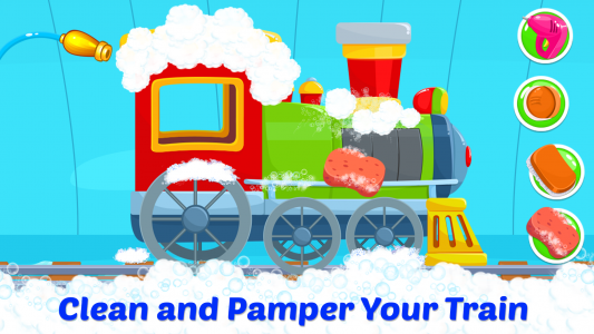 اسکرین شات بازی Train Game For Kids 1