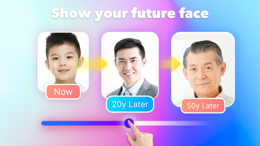 اسکرین شات برنامه Face Read App - Old Face,Palm  1