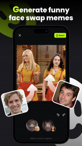 اسکرین شات برنامه FaceSwapper: AI Swap Videos 3