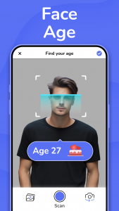 اسکرین شات برنامه Face Scanner: Age Detector 2