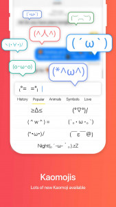 اسکرین شات برنامه Faceboard: Font,Emoji Keyboard 8