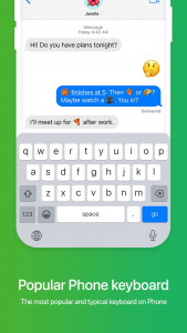 اسکرین شات برنامه Faceboard: Font,Emoji Keyboard 1