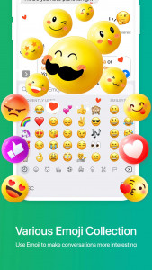 اسکرین شات برنامه Faceboard: Font,Emoji Keyboard 2