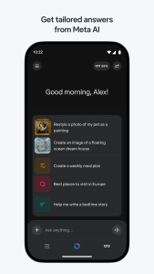 اسکرین شات 6 برنامه Meta AI - Vibes & AI Glasses