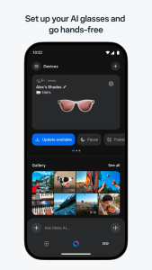 اسکرین شات 2 برنامه Meta AI - Vibes & AI Glasses