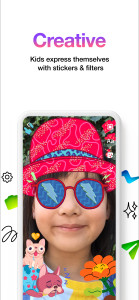 اسکرین شات 5 برنامه Messenger Kids – The Messaging