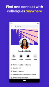 اسکرین شات 5 برنامه Workplace from Meta