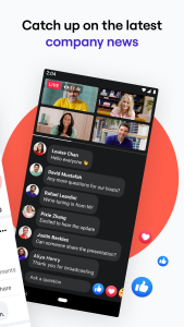 اسکرین شات 2 برنامه Workplace from Meta