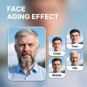 اسکرین شات 1 برنامه Future Self Face Aging Changer