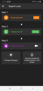 اسکرین شات برنامه SuperX Lock: Face ID Prank 2