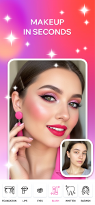 اسکرین شات 2 برنامه Pimple Remover & Makeup Cam