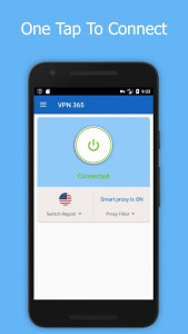 اسکرین شات برنامه VPN 365 - Free Unlimited VPN Proxy & WiFi Security 1