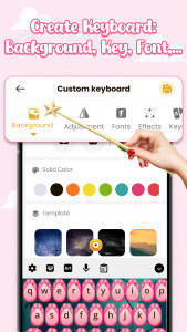 اسکرین شات برنامه Blom: Kaomoji & Emoji Keyboard 5