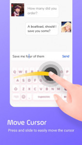 اسکرین شات برنامه Facemoji Keyboard for Tecno-Themes & Emojis 4
