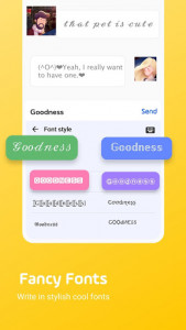 اسکرین شات برنامه Facemoji Keyboard for Tecno-Themes & Emojis 3
