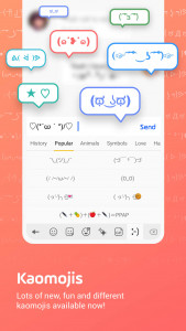 اسکرین شات برنامه Facemoji Emoji Keyboard Pro 6