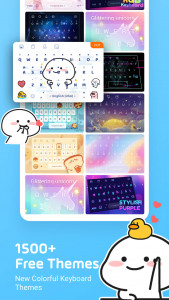 اسکرین شات 3 برنامه Facemoji Emoji Keyboard Pro
