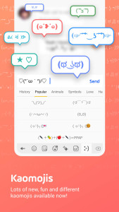 اسکرین شات 6 برنامه Facemoji Emoji Keyboard Pro