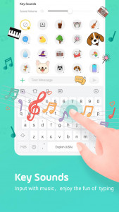 اسکرین شات برنامه Facemoji Emoji Keyboard Pro 5