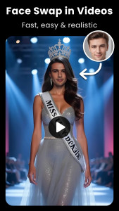 اسکرین شات 1 برنامه Face Over: AI Face Swap