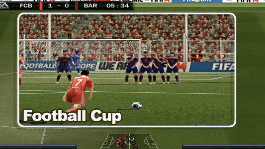 اسکرین شات بازی FA Soccer CUP World Class 1
