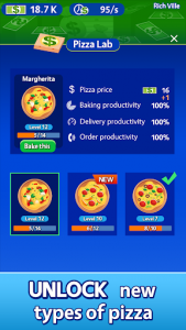 اسکرین شات بازی Idle Pizza Tycoon - Delivery Pizza Game 5