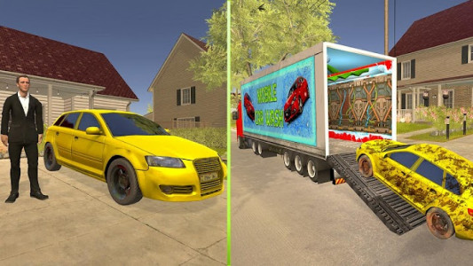 اسکرین شات برنامه Auto Mobile Car Wash Truck : New Games 2021 5