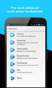 اسکرین شات برنامه Best Music Player - FairPlayer 4