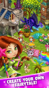 اسکرین شات بازی Fairy Farm - Games for Girls 1