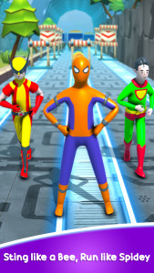 اسکرین شات بازی Superhero Run 1